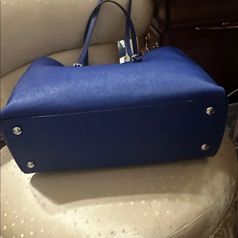 Michael Kors Royal Blue jet set travel tote